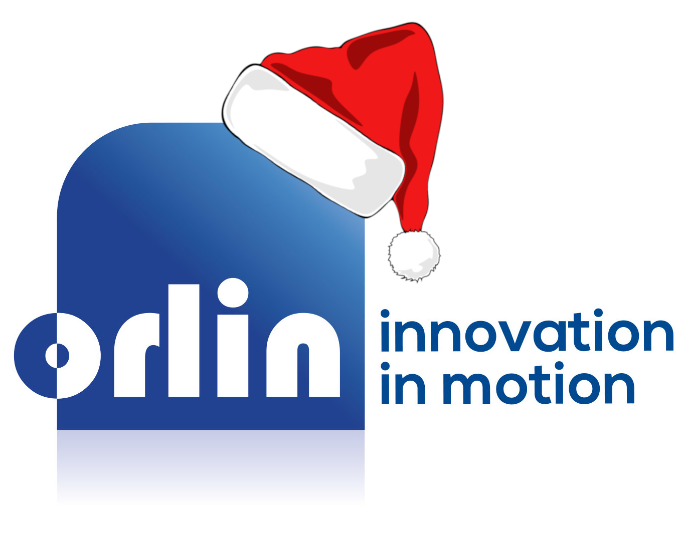 Logo - Shadow - Tagline - SANTA ORLIN Christmas Logo
