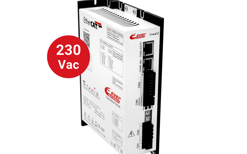 230V EtherCAT Drives For Enhanced Precision And Smoothness